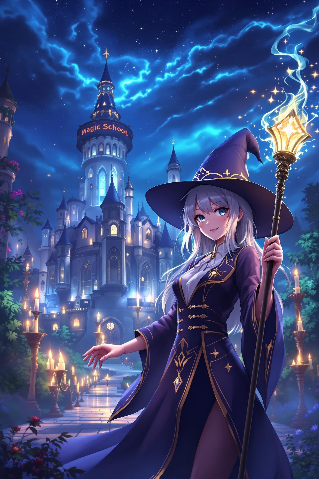 魔女学院:星月传说 - 打驴动漫热播番剧推荐 魔女学院:星月传说